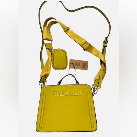 Steve Madden Handbags - Steve Madden nwt Bevelyn Cress Satchel Crossbody Bag